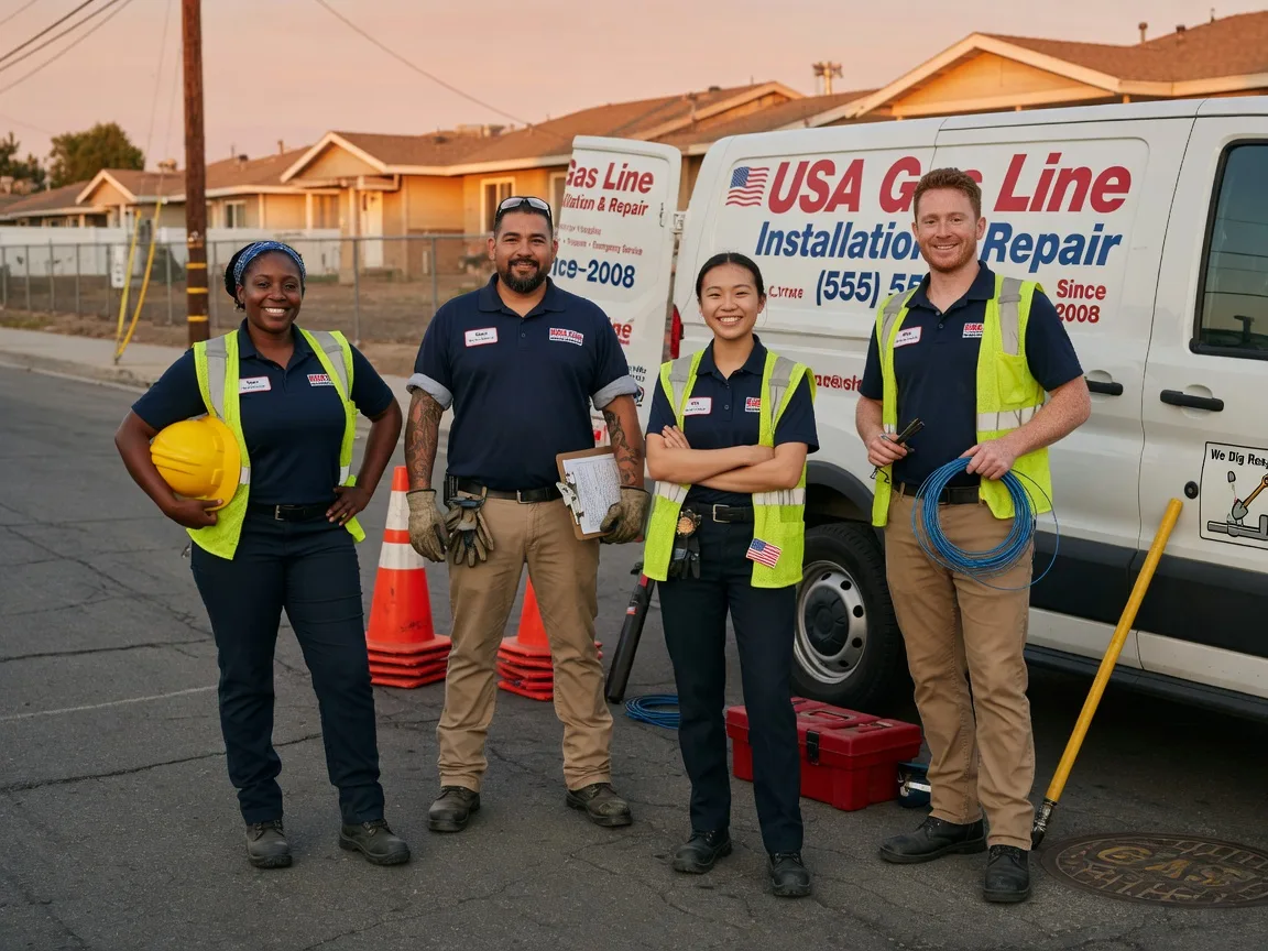 Gas Line Installation company in Swan, IA